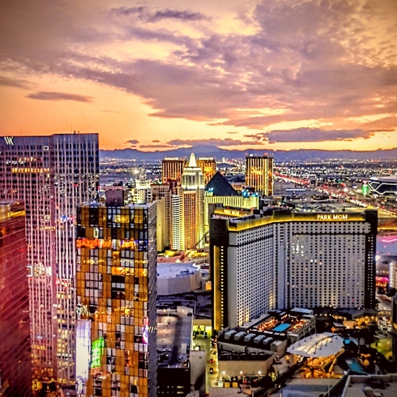 Erik Matthew Photography Other - Professional Cityscape Photography Print - Las Vegas Strip at Sunset